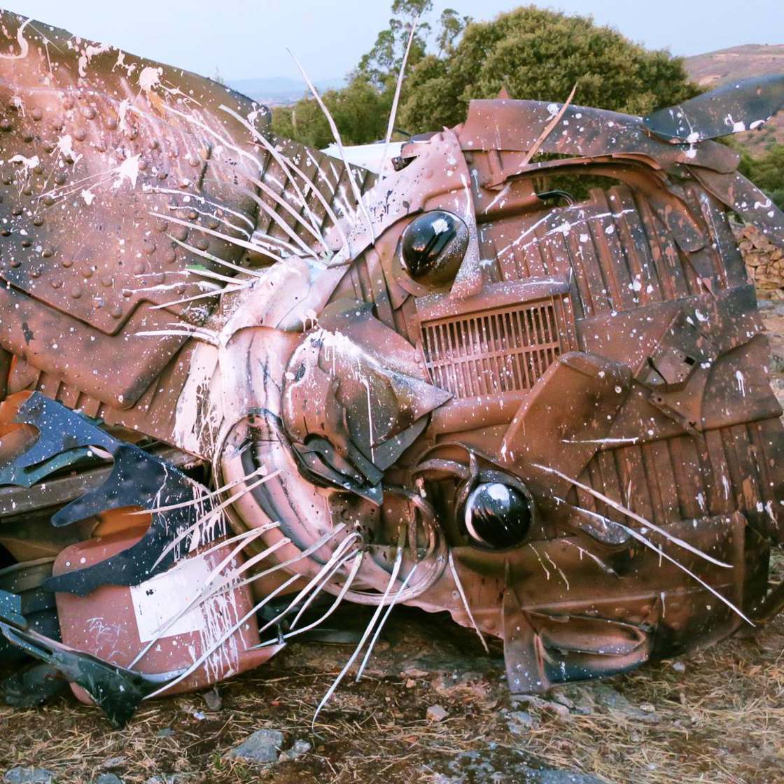 Bordalo II Street Art Ordures Art