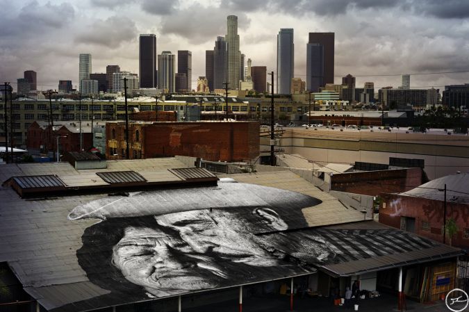 JR The Wrinkles of the city Los Angeles Portfolio Street Art