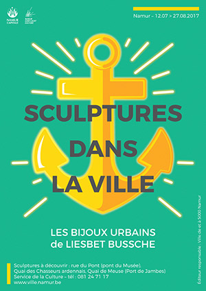 Namur Belgique Bijoux Sculpture Liesbet Bussche Art Quai Colliers