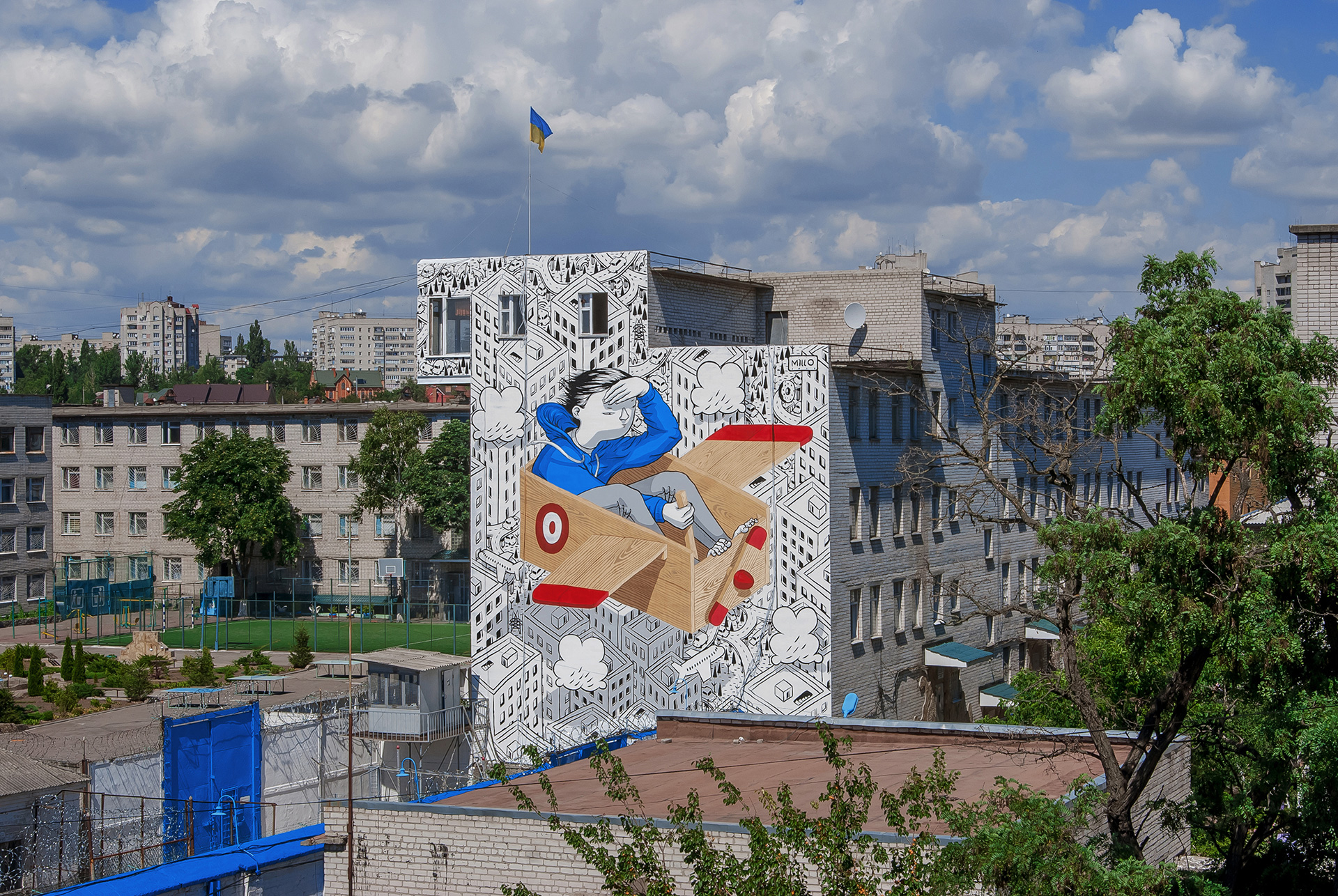 Prison Millo Krementchouk Ukraine Street Art Portfolio