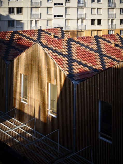 Odile Guzy Architectes France Chalon-sur-Saone Est Architecture Logements sociaux Bois