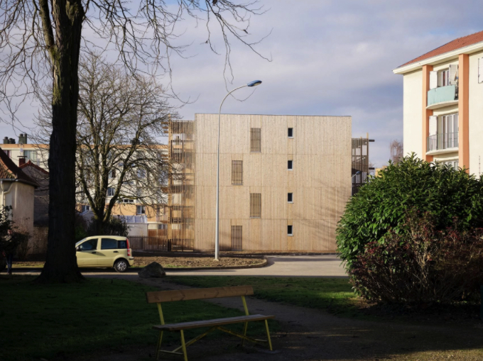 Odile Guzy Architectes France Chalon-sur-Saone Est Architecture Logements sociaux Bois