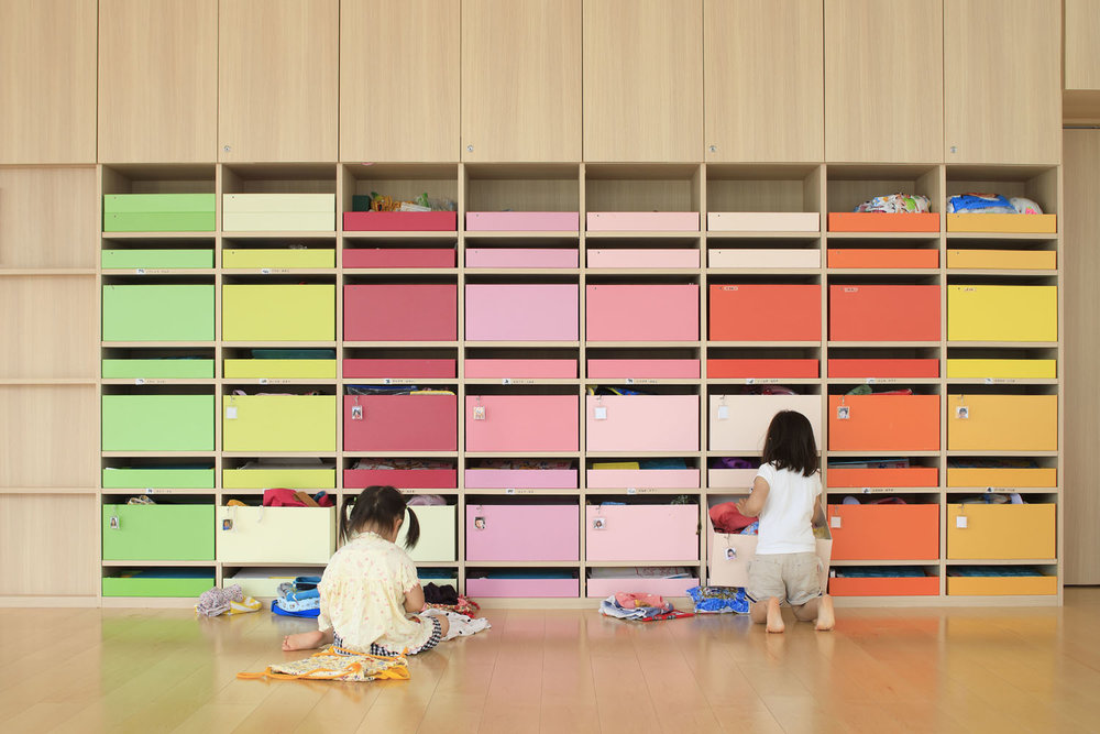Emmanuelle Moureaux Crèche Ropponmatsu Japon Couleur Architecture Ecole maternelle