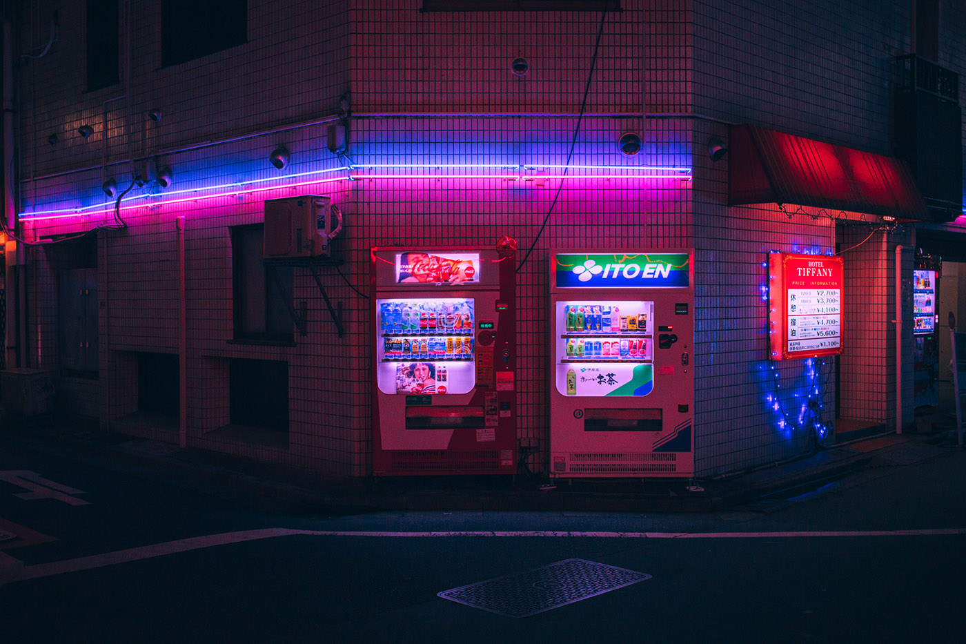 Neon Dreams Portfolio Tokyo Matthieu Bühler Neon Lumières Reve