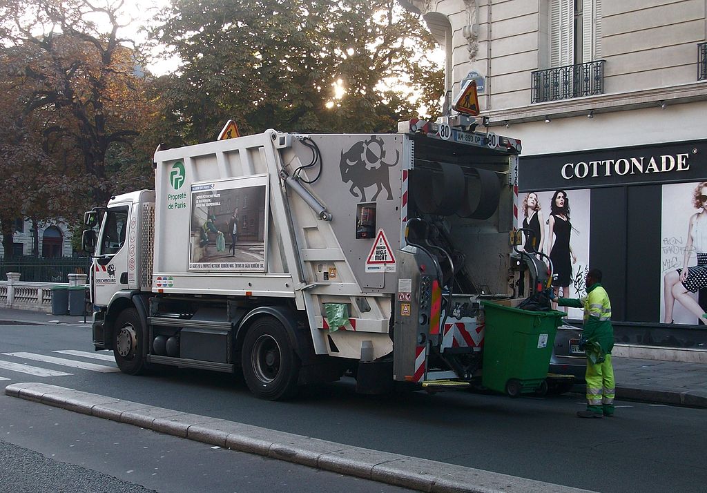 déchets Paris - éboueurs