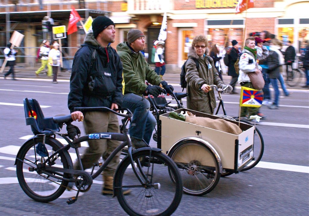 Vélo en ville à Copenhague